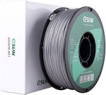 Esun ABS+ 3D Printer Filament 1.75mm Ασημί 1kg