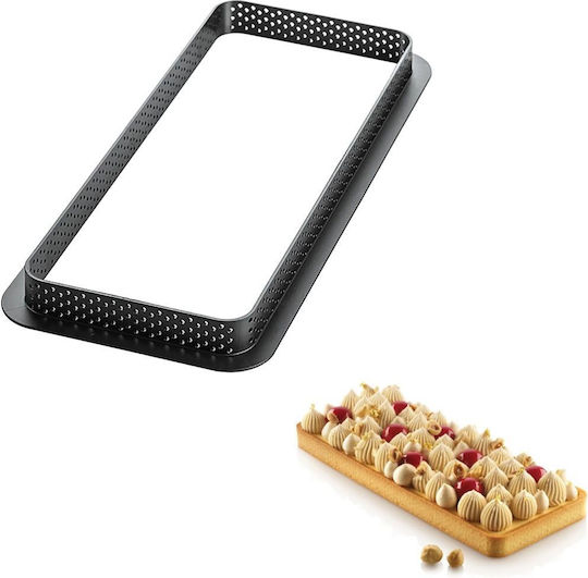 Silikomart Metallic Rectangular-Shaped Cake Ring