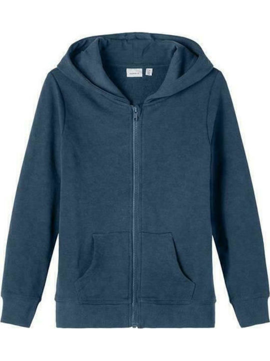 Name It Kids Sweatshirt Cardigan Cotton with Ho...