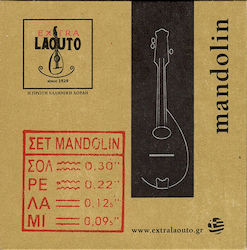 Extra Laouto Set of Strings for Mandolin Laouto Classic