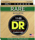 DR Seltenes Einstellen Phosphor-Bronze Akustikgitarrensaiten 11 - 50" Custom Light