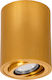 GloboStar AKIRA Round Single Spot with Socket GU10 in Gold Color