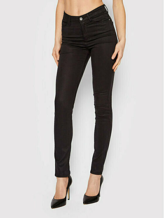 Guess Дамско джинсово панталони със Скини кройка Черно