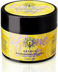 Garden Scrub pentru corp Lemon Lime για Αναζωογόνηση & Τόνωση 200ml