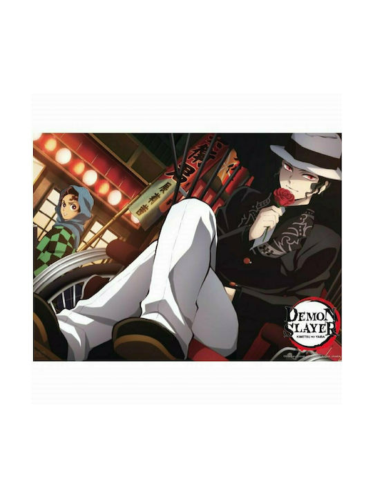 Abysse Poster Demon Slayer Muzan & Tanjiro 52x38cm