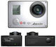 Amkov AMK7000S Action Camera 4K Ultra HD Underwater with Screen 2" and Wi-Fi Silver