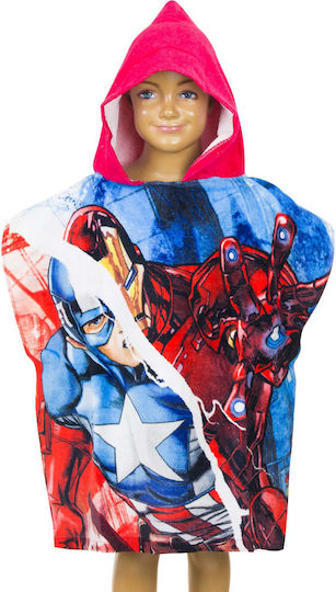 Kids Licensing Poncho-Burunuz Pentru Bebeluşi Cu Glugă 60x120cm