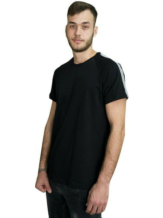 Prophet SKG Ανδρικό T-shirt Μαύρο Μονόχρωμο