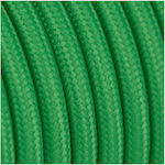 Evivak Fabric Cable 2x0.75mm² Green 701044