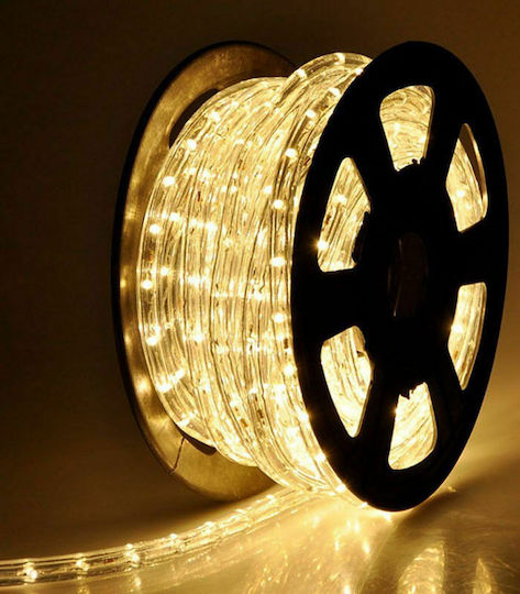 Single-channel Christmas Light Tube Warm White 220V 1m IP44