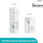 Sonoff Smart Stackable Power Meter SPM-4RELAY