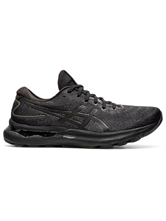 ASICS Gel-Nimbus 24 Ανδρικά Αθλητικά Παπούτσια Running Μαύρα
