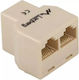 Lanberg AD-RJ45-2RJ45-OU AD-RJ45-2RJ45-OU Splitter 1pcs