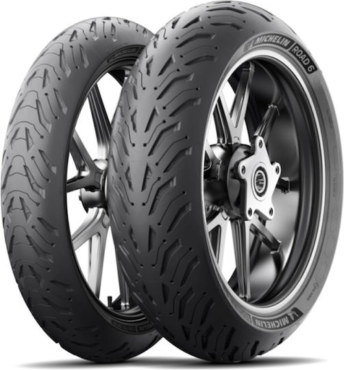 Michelin Road 6 170/60ZR17 72W Безкамерна Гума За Мотоциклет На Пътя Отзад
