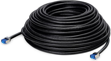 Lancom S/FTP Cat.6a Gigabit Network Cable Ethernet 30m Black