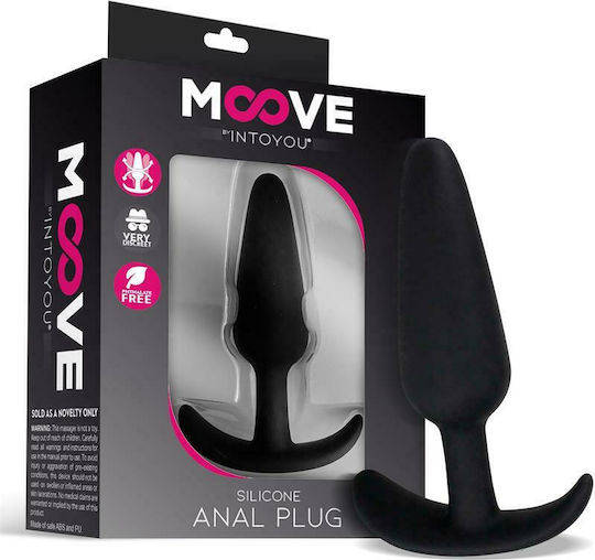 IntoYou Moove Into You Silicone Анална тапа Small Черна