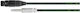 Oyaide QAC-222 XFT Cable XLR female - 6.3mm male Πράσινο 5m