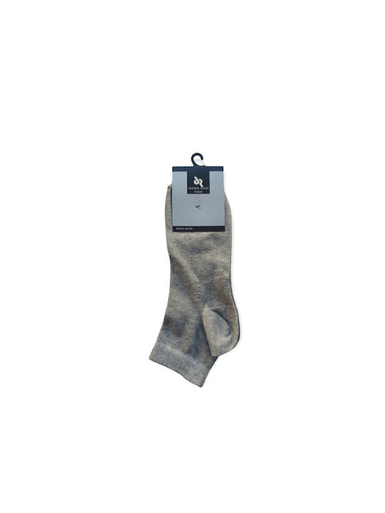 SOCK DUROS ABOVE THE ANCHOR 421 GREEK MADE GREY LIGHT
