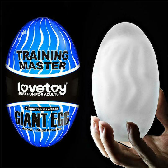 Lovetoy Giant Egg Climax Spirals Edition Masturbator LV350003 1Stück