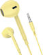 Leewello EJ-064 Earbuds Handsfree με Βύσμα 3.5m...