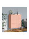 Чекмеджета Офис Метална Pink 80x35x101.5см