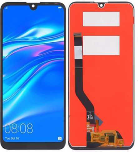 Οθόνη mit Touch-Mechanismus für Huawei Y7 2019 (Schwarz)