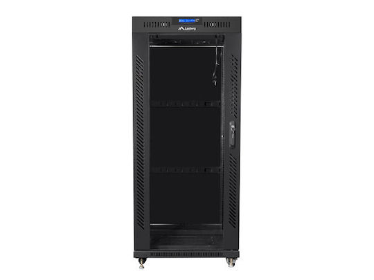 Lanberg Floor Rack Cabinet 27U 60x60x143.1cm Black FF01-6627-12BL