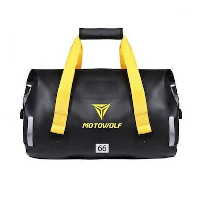 Motowolf B66L-BK Waterproof Motorcycle Tail Bag 66lt Black