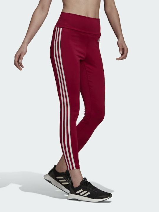 Designed To Move Women's Cropped Yoga Legging Legacy Burgundy