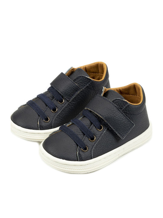 Babywalker Taufschuhe Für Jungen Aus Leder Navy...