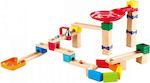 Hape Joc de construcție din lemn Crazy Rollers Stack Track pentru copii de 1++ ani