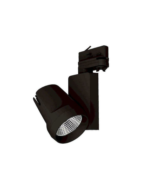 Geyer Monos LED Spot în Culoare Negru