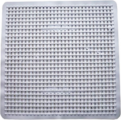 Chios Hellas Extra Shower Mat with Suction Cups White 54x54cm