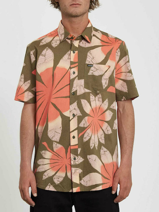 Volcom Blooming Κοντομάνικο Πουκάμισο σε Κανονι...