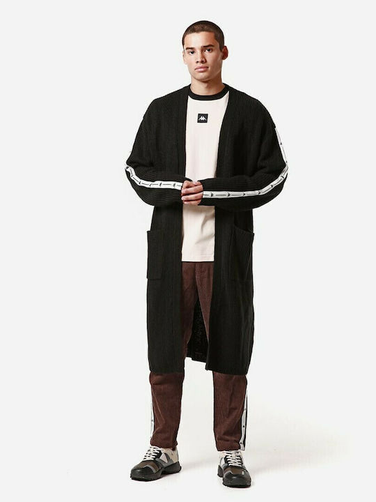 Authentic Jpn Dasha Men's Knitted Cardigan Black