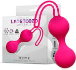 LateToBed Love Balls Fitty 2 52gr Rose Red