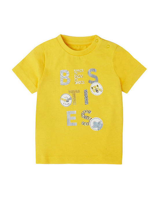 Παιδικό T-shirt Κίτρινο Ecofriends