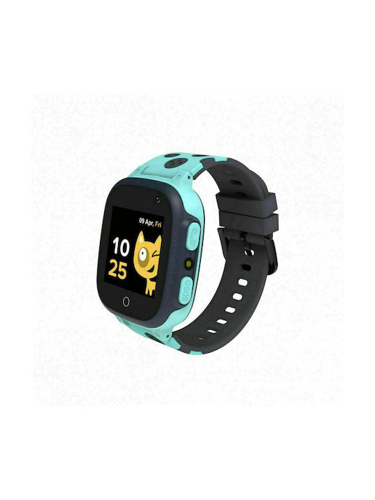 Canyon Sandy Kinder Smartwatch mit GPS und Kautschuk/Plastik Armband Blau