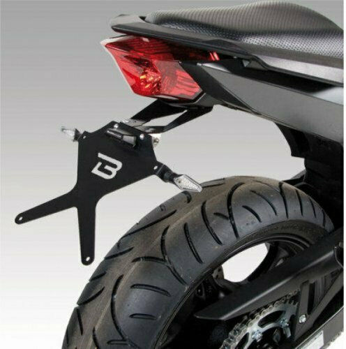 Barracuda Foldable Motorcycle License Plate Holder for License Plate Holder for Yamaha XJ6