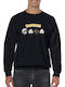 Pacman Vs Sweatshirt Star Wars Black