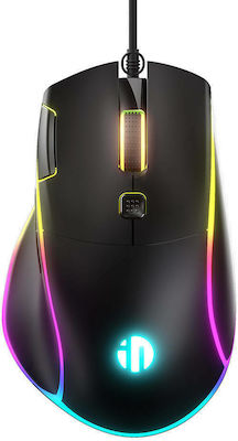 Inphic PW8 RGB Gaming Gaming Maus 7200 DPI Schwarz