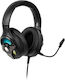 Kruger & Matz Warrior GH-100 Pro Über Ohr Gaming-Headset mit Verbindung 3,5mm / USB Schwarz