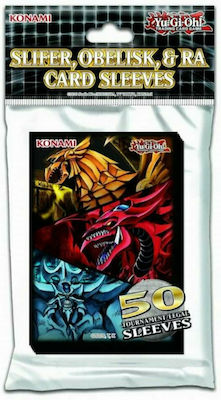 Konami Game Accessory YGO Slifer / Obelisk / Ra 50 Sleeves ACCYGO073