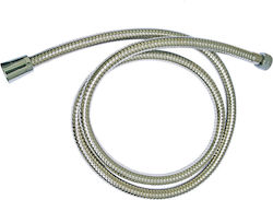 2Μ Duschschlauch Spirale Metallisch 200cm Silber