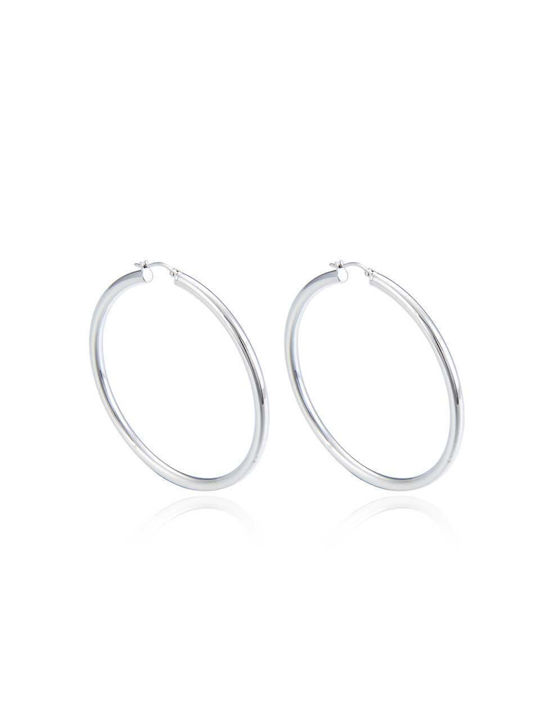 Earrings Hoops made of Steel