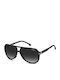 Carrera Unisex Γυαλιά Ηλίου με Μαύρο Κοκκάλινο Σκελετό και Γκρι Ντεγκραντέ Polarized Φακό