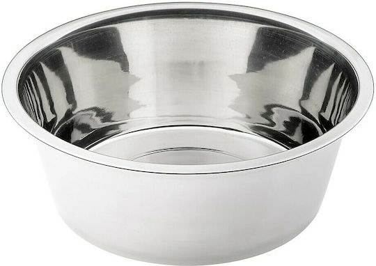 Ferplast Orion 60 Stainless Steel Bowl Food & Water for Dog 4.5lt 28cm in Silver Color