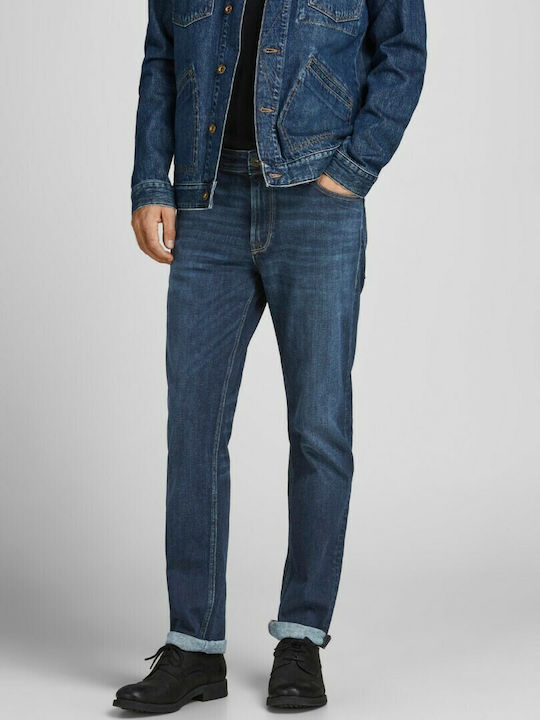 Jack & Jones Herren Jeanshose in Regular Fit Marineblau