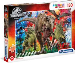 Детски Пъзел Jurassic World Danger за 7++ Години 180бр Clementoni