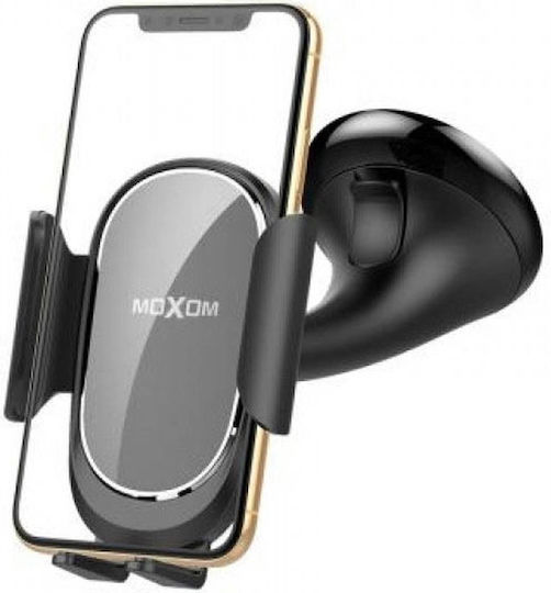 Moxom Βάση Κινητού Αυτοκινήτου Suction Cup Phone Holder με Ρυθμιζόμενα Άγκιστρα